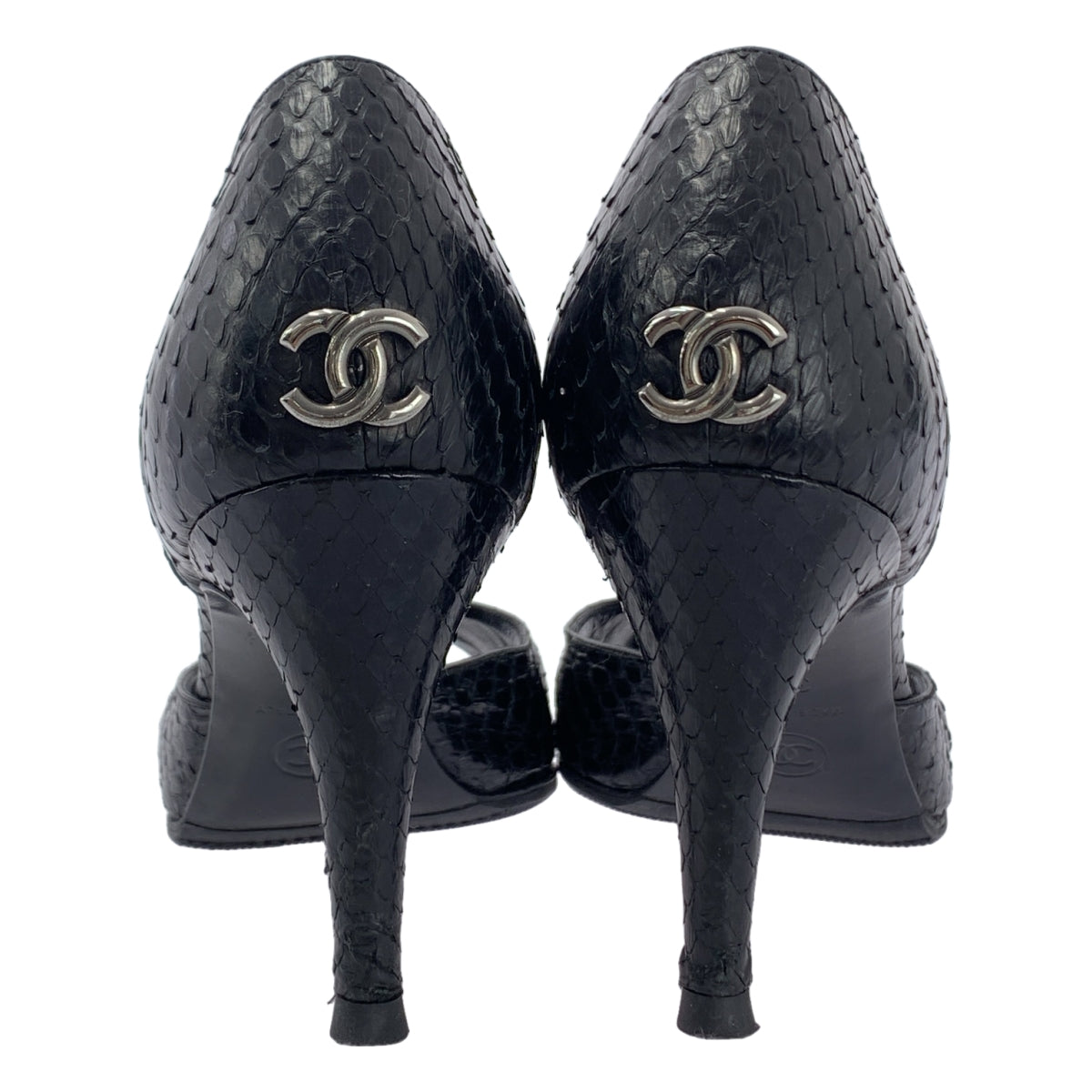 CHANEL / 샤넬 | 악어 오픈 투 펌프스 | 36 1/2 | 여성
