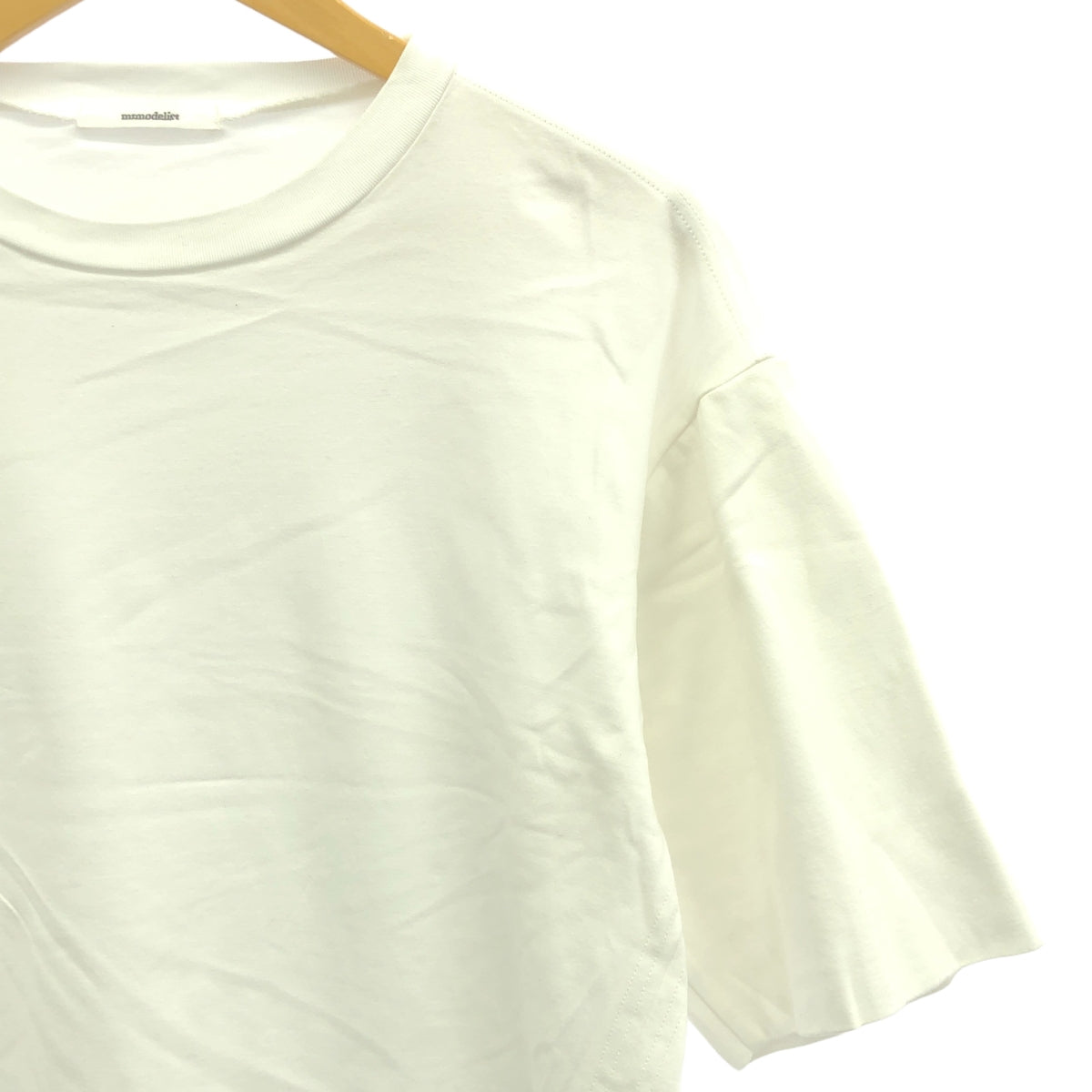 [狀況良好] mtmodelist / Mt Modelist |棉質圓領剪裁與縫製 | 1 |白色 |男士