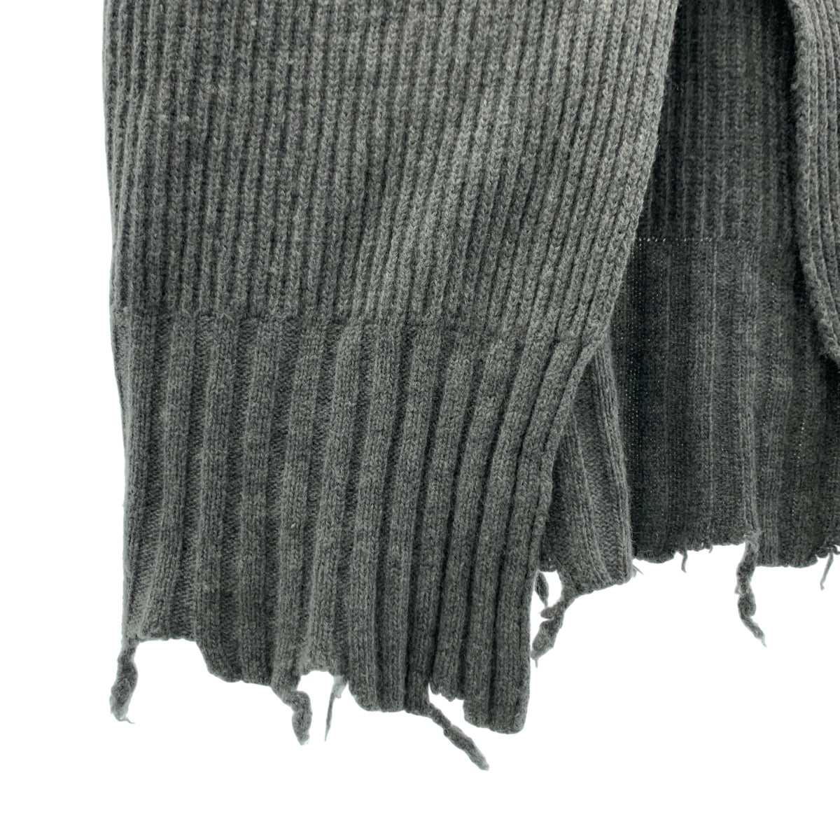 PERVERZE / パーバーズ | 2wayダメージ ニットベスト | – KLD