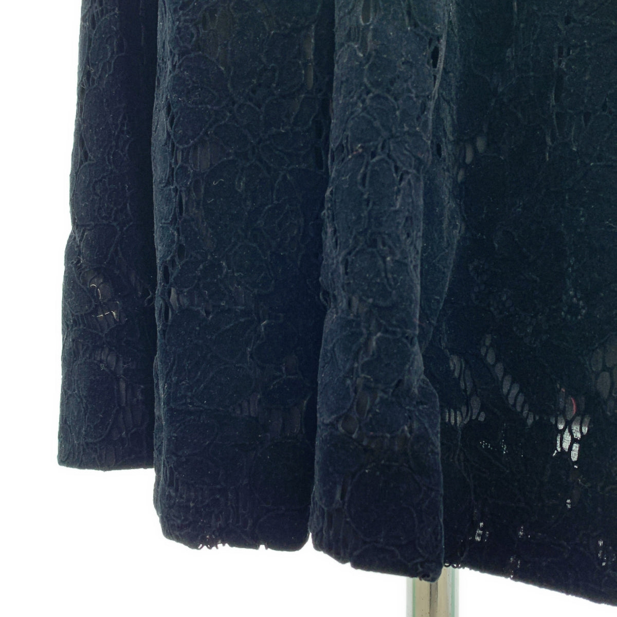 COMME des GARCONS / コムデギャルソン | 2020AW | コットン 断ち切り カットワーク レース ドローストリング ボリューム スカート | S | レディース
