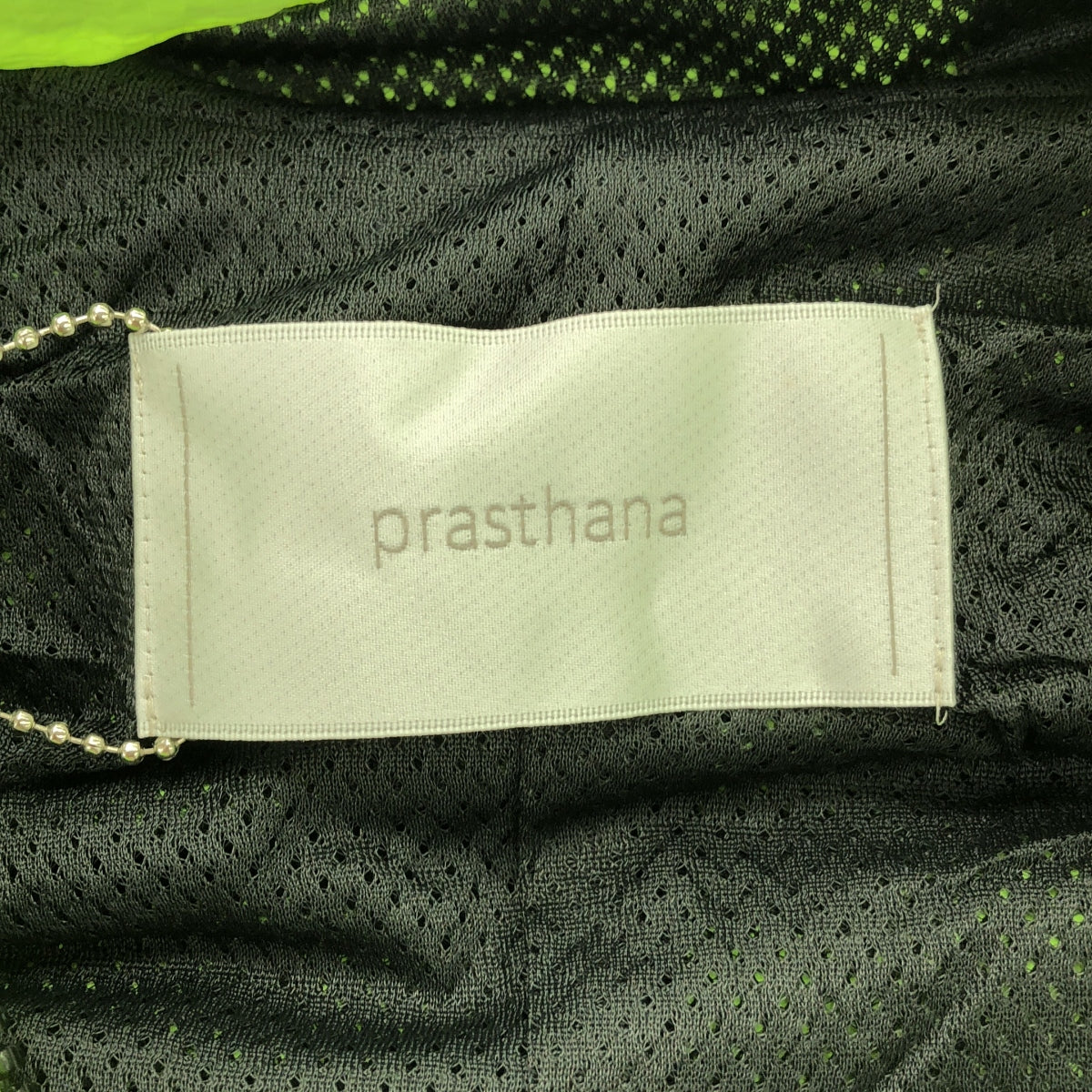[新] prasthana / Prasthana |阻礙均衡外套 | L |黃色 |男士