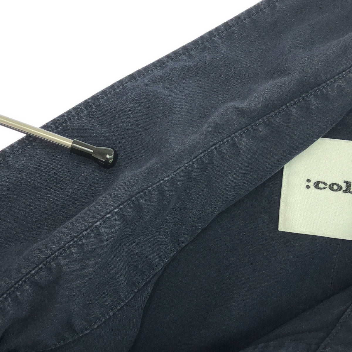 :colon / コロン | CSH-4 Wpocket Shirt ダブルポケット ブロード シャツ | 5 | ネイビー | メンズ