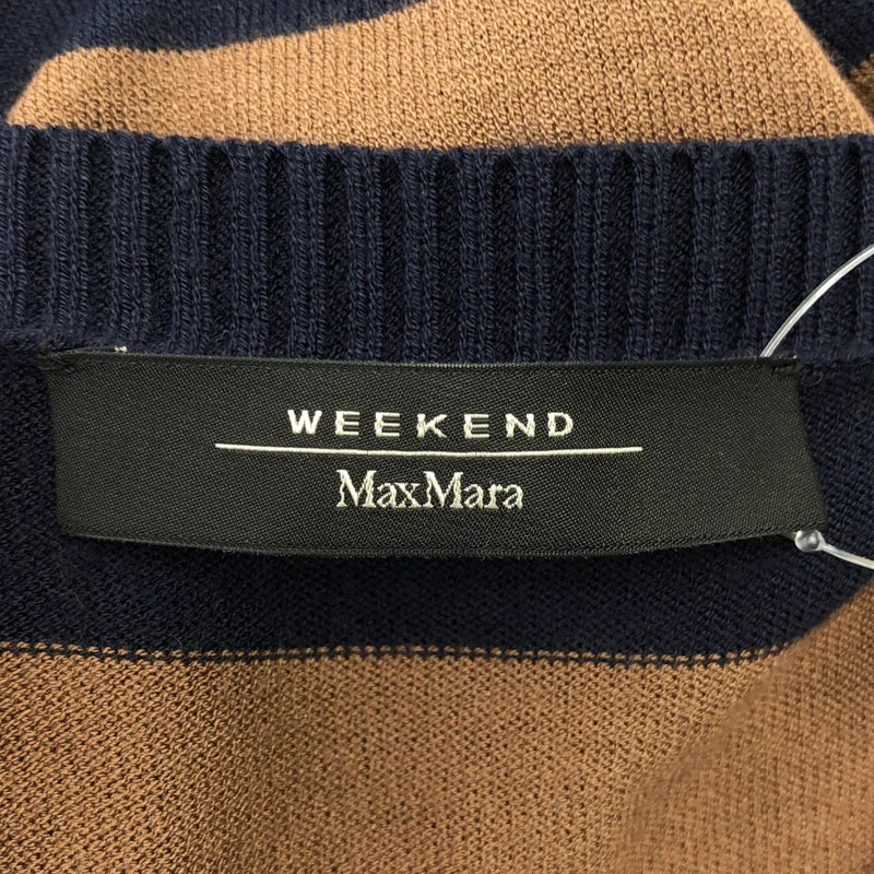 WEEKEND MAX MARA / ウィークエンドマックスマーラ | ボーダー ニット セーター | S | レディース