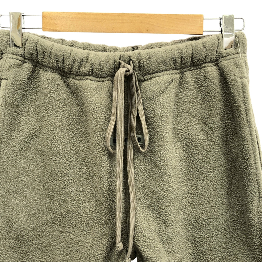 【美品】  FOG ESSENTIALS / エフオージーエッセンシャルズ | ロゴパッチ フリースパンツ | XS | グレー | メンズ