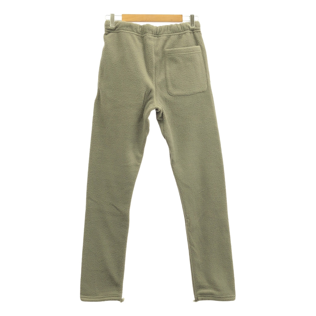 【美品】  FOG ESSENTIALS / エフオージーエッセンシャルズ | ロゴパッチ フリースパンツ | XS | グレー | メンズ
