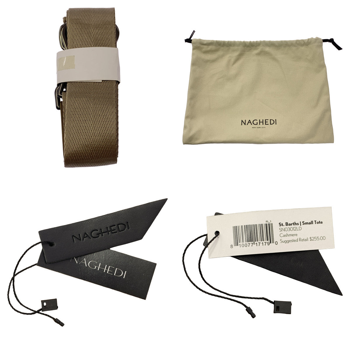 NAGHEDI / 나게디 | St Barths Small Tote 세인트 버스 숄더 토트 백 |