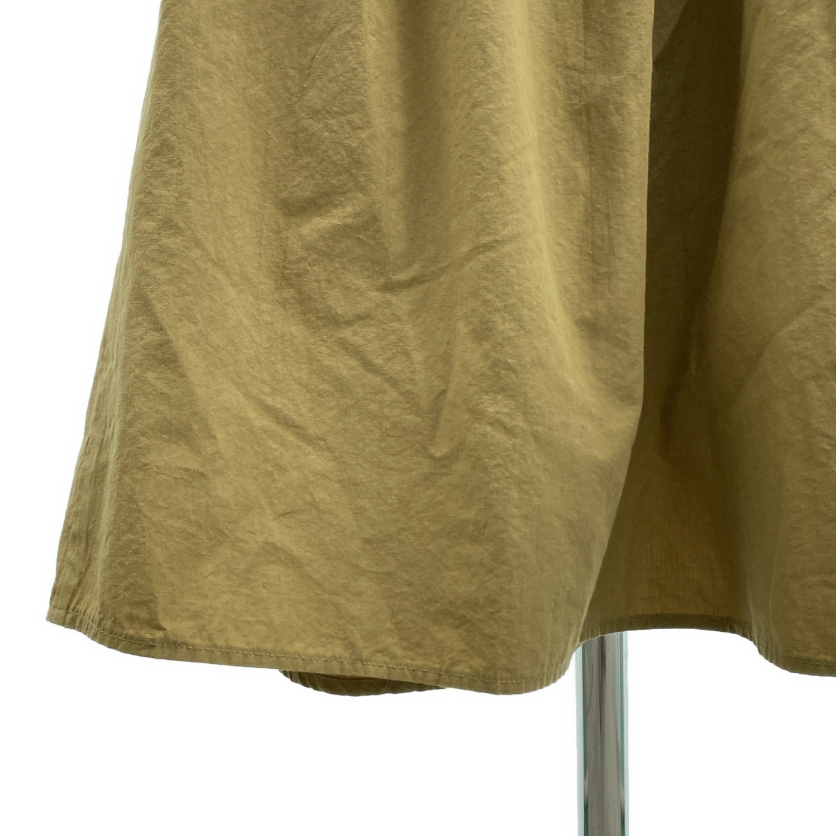 CASA FLINE / カーサフライン | ベルテッド ギャザー ボリューム ポケット付き シャツ ワンピース | F | レディース