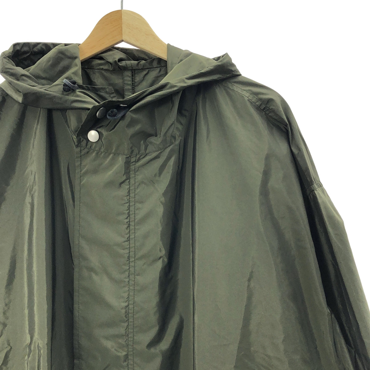 【新品】  MARCEL LASSANCE / マルセルラサンス | ナイロン モッズコート | L | オリーブ | メンズ