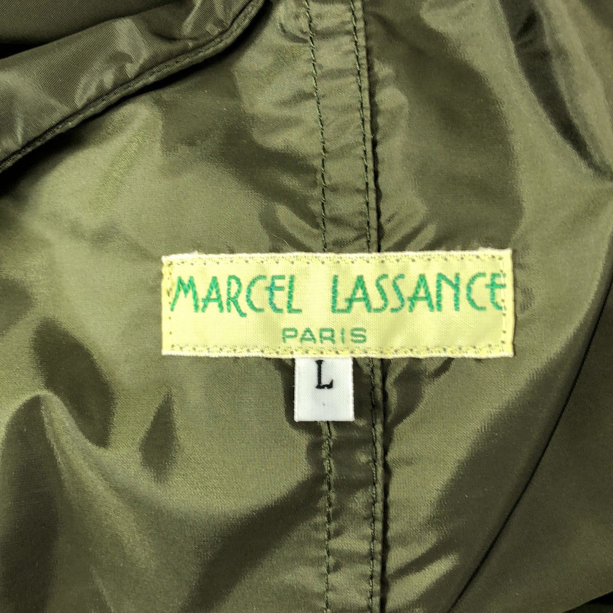 [新品] MARCEL LASSANCE | 尼龍摩登大衣 | L碼 | 橄欖綠 | 男款