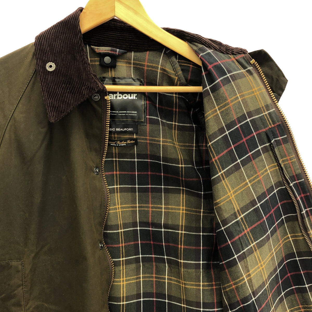 Barbour / バブアー | Classic Beaufort / クラシック ビューフォート オイルドコート | C36 | オリーブ | メンズ