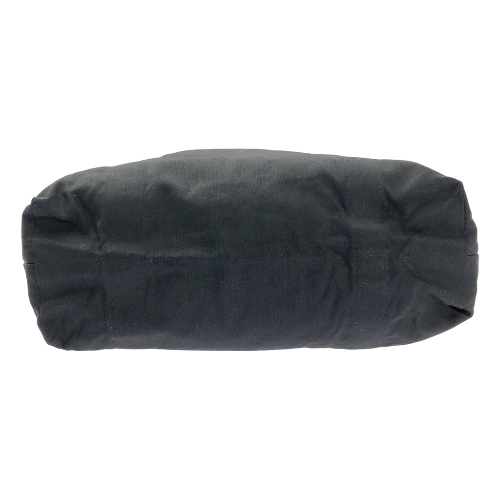 【美品】  YOHJI YAMAMOTO / ヨウジヤマモト | ロゴプリント キャンバス トートバッグ | ブラック | レディース