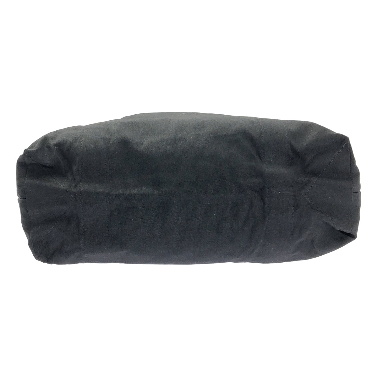 【미품】 YOHJI YAMAMOTO / 요우지 야마모토 | 로고 프린트 캔버스 토트 백 | 블랙 | 여성