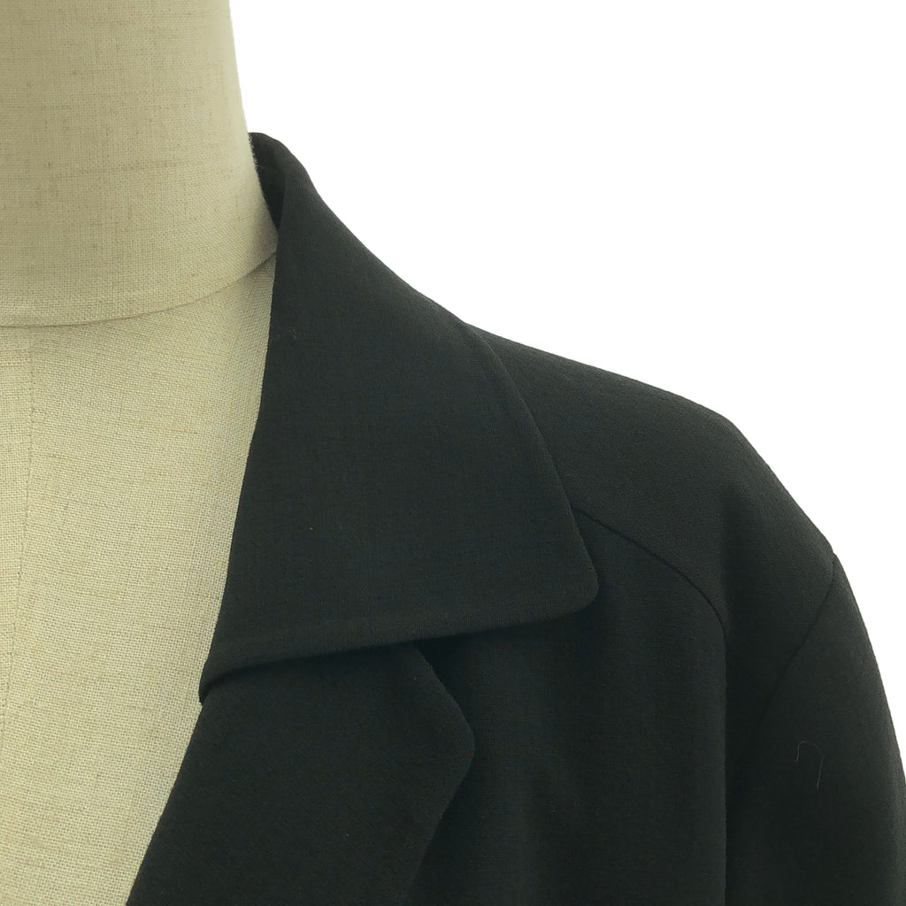 三宅一生 (ISSEY MIYAKE PERMANENTE) | 2000春夏系列 | 超大款切斯特菲爾德大衣 | 2號 | 黑色 | 女款