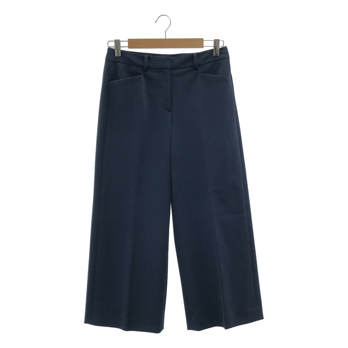 theory luxe / セオリーリュクス | ワイド クロップド スラックス パンツ | 38 |