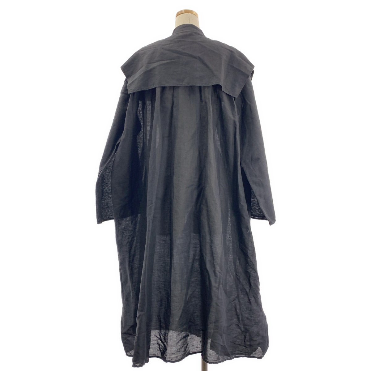 SEEALL | 亞麻褶皺罩衫洋裝 | 尺寸 36 | 女款