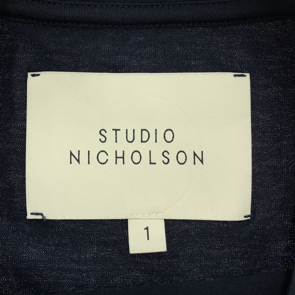 L'Appartement / アパルトモン | 【 STUDIO NICHOLSON / スタジオ ニコルソン  】 PERFECT TEE / パーフェクト コットン クルーネック Tシャツ カットソー | 1 |