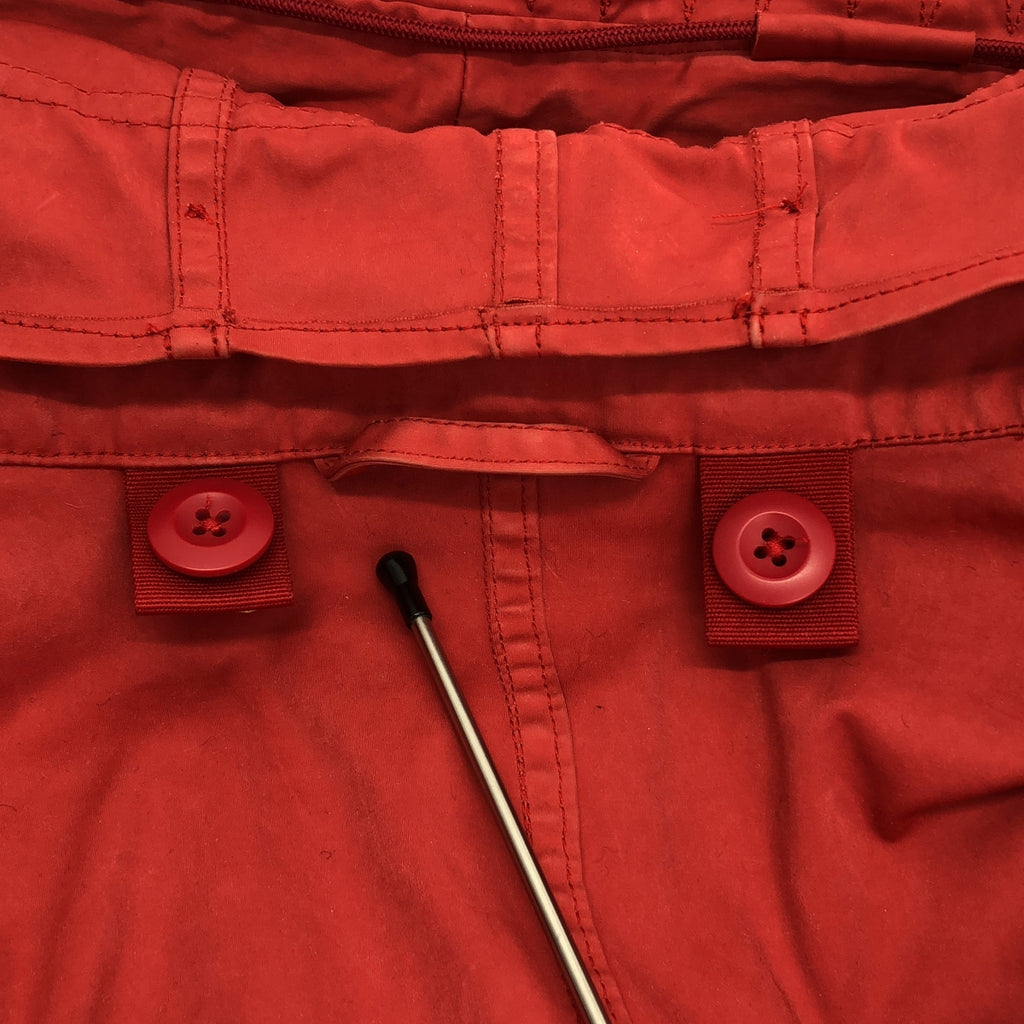 Ten c / テンシー | Short Parka /  ショート パーカー ドローストリング ジャケット | 46 | レッド | メンズ