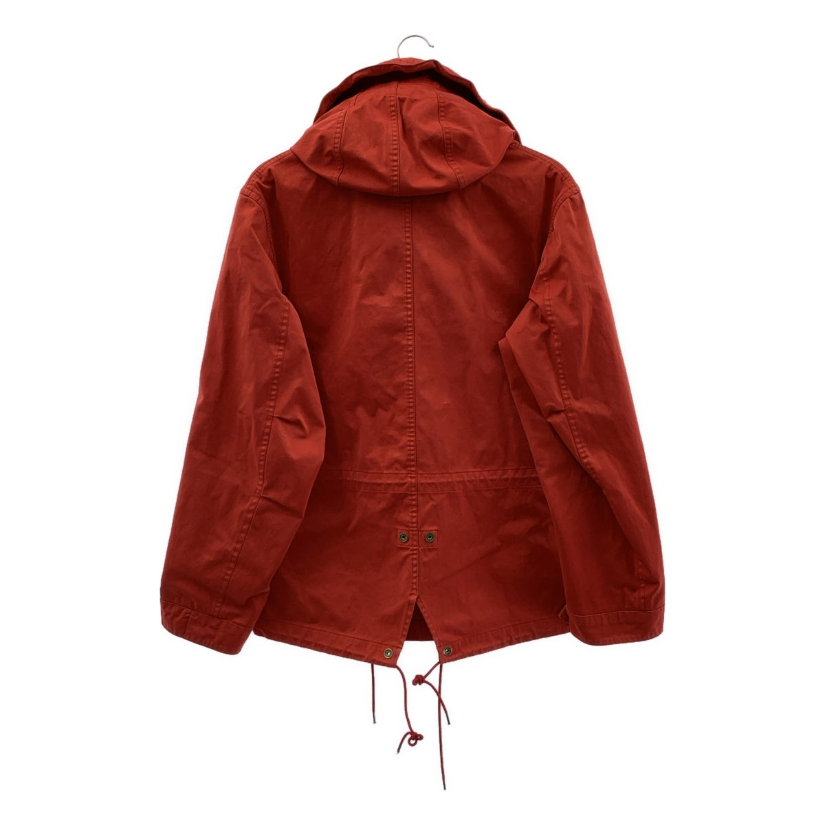 Ten c / テンシー | Short Parka /  ショート パーカー ドローストリング ジャケット | 46 | レッド | メンズ