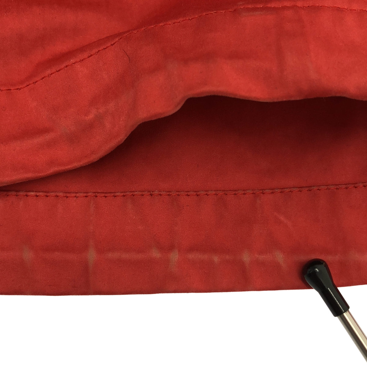 Ten c / テンシー | Short Parka /  ショート パーカー ドローストリング ジャケット | 46 | レッド | メンズ