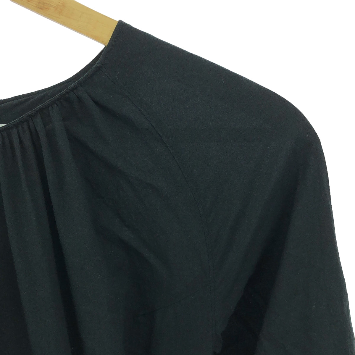 foufou / 후후 | raglan sleeves tiered dress 티아드 원피스 | 0 | 블랙 | 여성