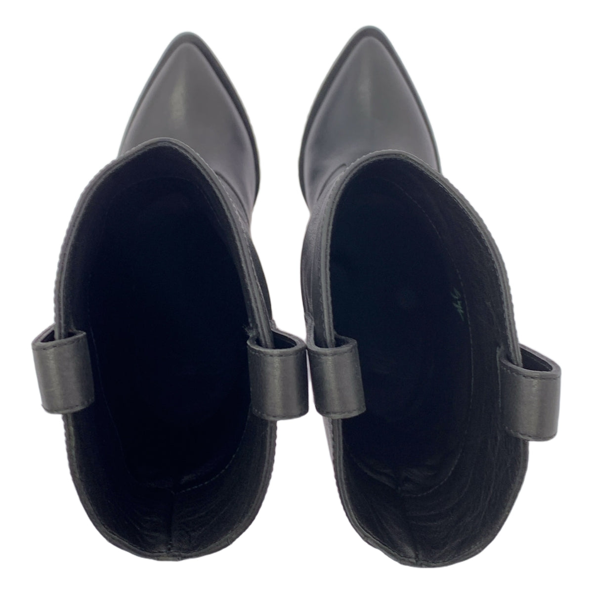 Giuseppe Zanotti / ジュゼッペザノッティ | ウェッジソール レザー ウエスタンブーツ | 36 | ブラック | レディース