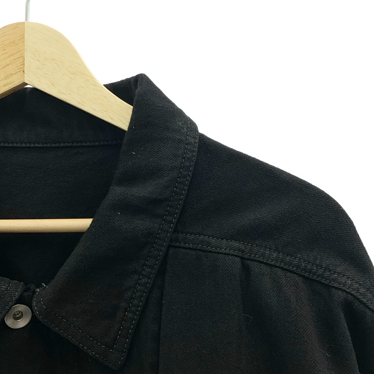 Rick Owens DRKSHDW / Rick Owens Dark Shadow | 2024 春夏系列 | SPHINX JUMBO WORKER JKT 牛仔 Sphinx Jumbo Worker 外套 | L 碼 | 男裝