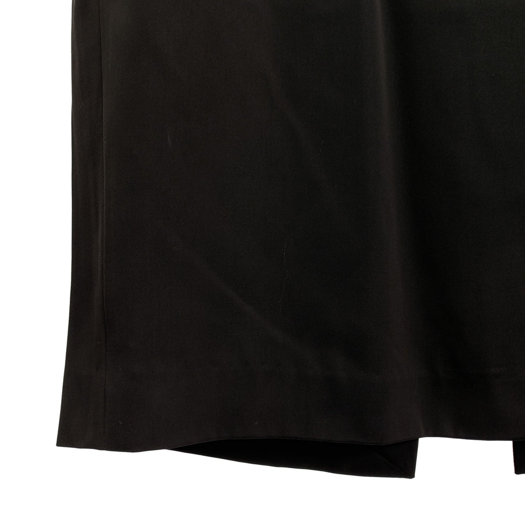 Jean Paul Gaultier / 장폴 고르티에 | FEMME / 트리아세테이트 실크 백 슬릿 롱 스커트 | 38 | 차콜 | 여성