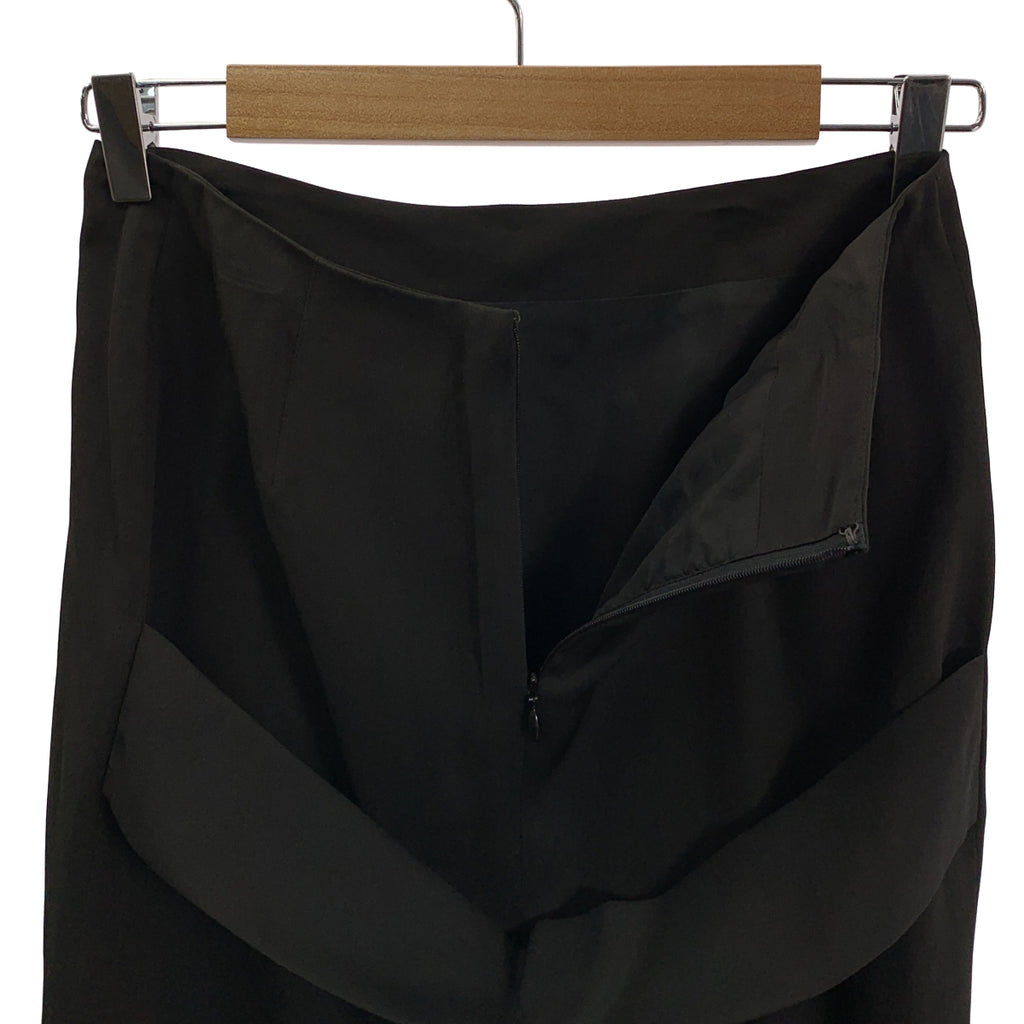 Jean Paul Gaultier / 장폴 고르티에 | FEMME / 트리아세테이트 실크 백 슬릿 롱 스커트 | 38 | 차콜 | 여성