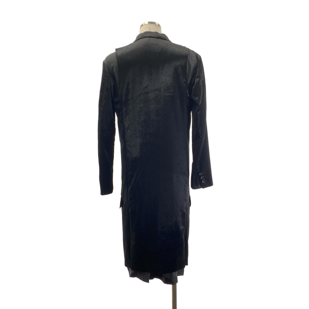 COMME des GARÇONS HOMME PLUS | 2019 秋冬 |絲絨分層剪裁長外套/外套 | S 號 |男士