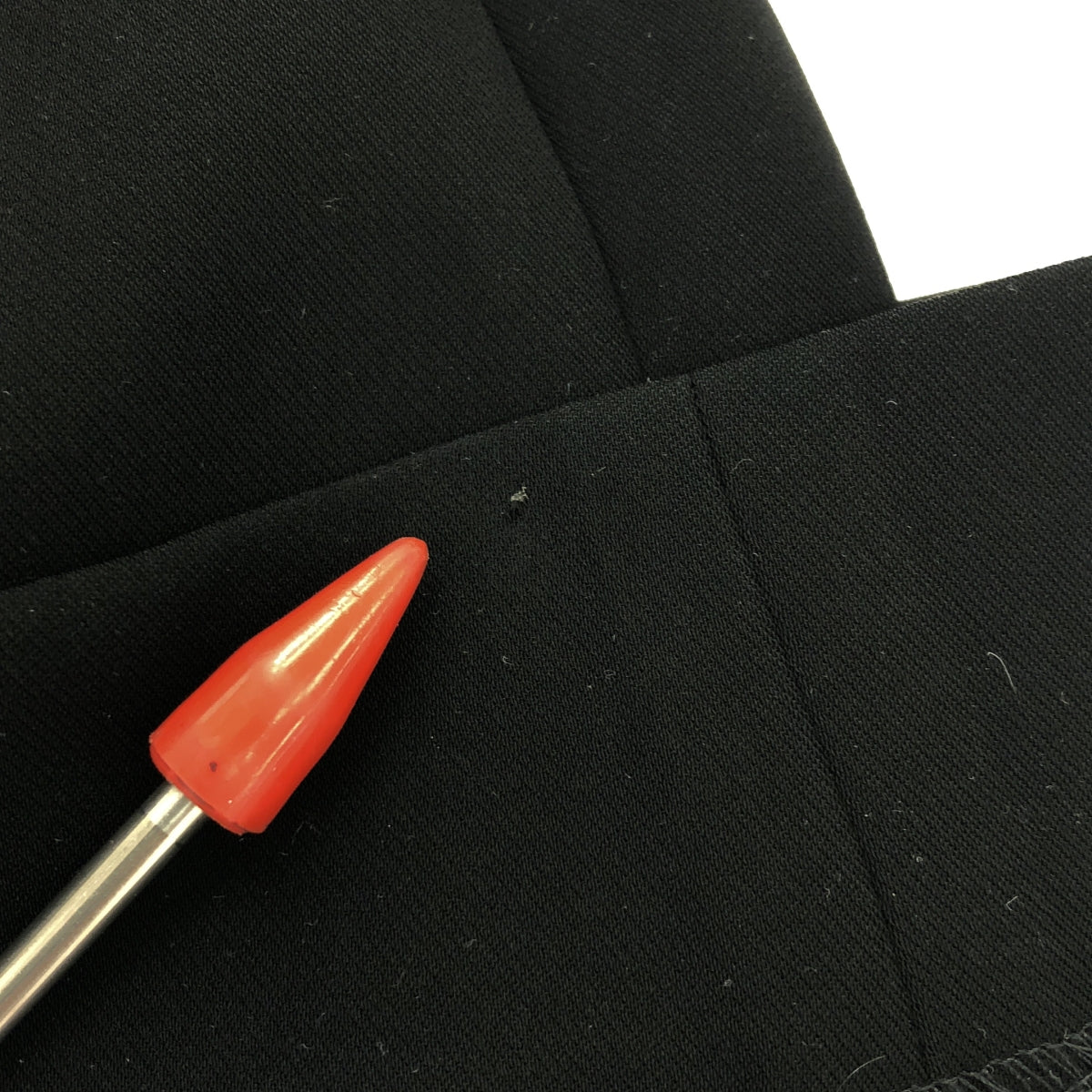 BORDERS at BALCONY / ボーダーズアットバルコニー | BORDER POCKET TWILL PANTS パンツ | 38 | ブラック/ホワイト | レディース