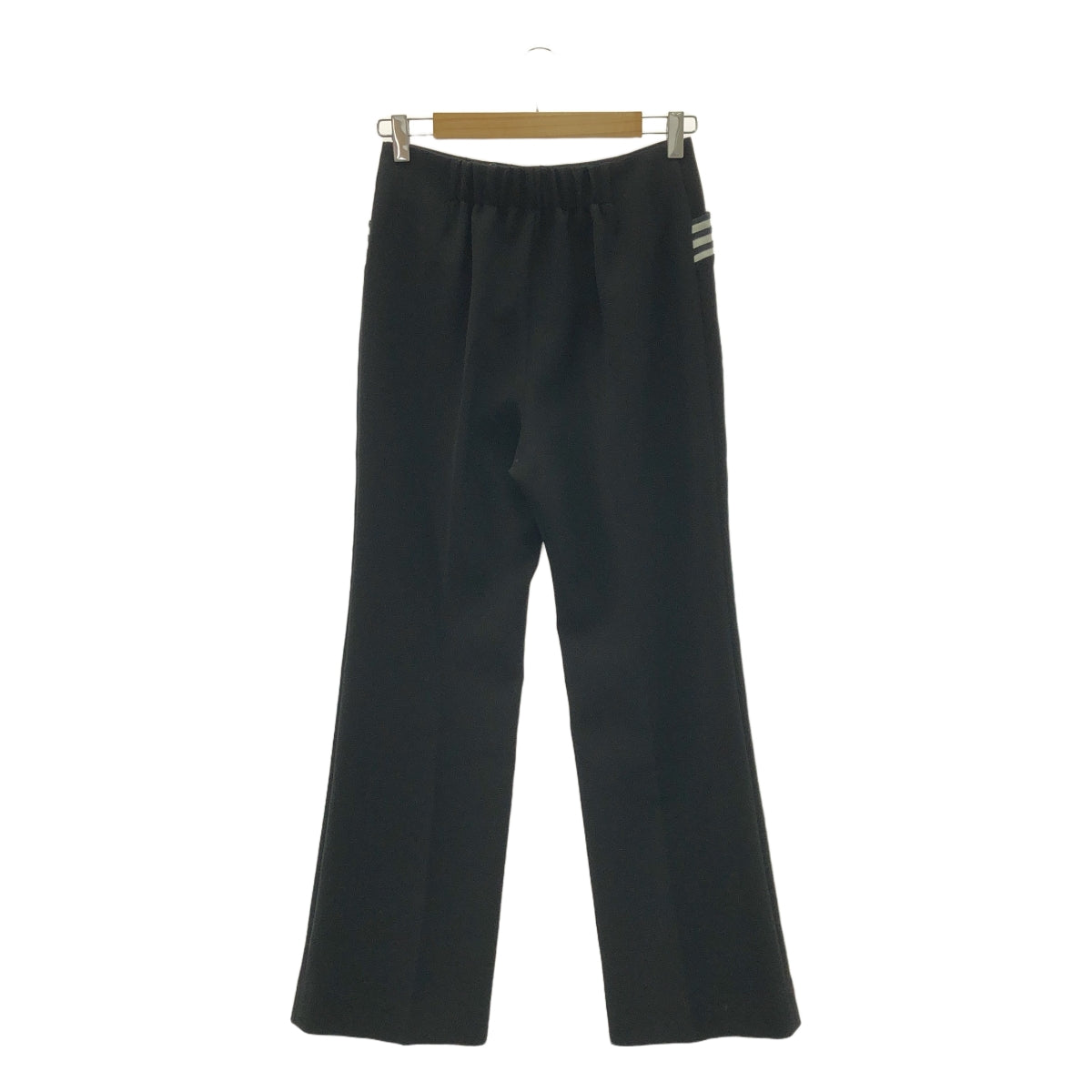 BORDERS at BALCONY / ボーダーズアットバルコニー | BORDER POCKET TWILL PANTS パンツ | 38 | ブラック/ホワイト | レディース