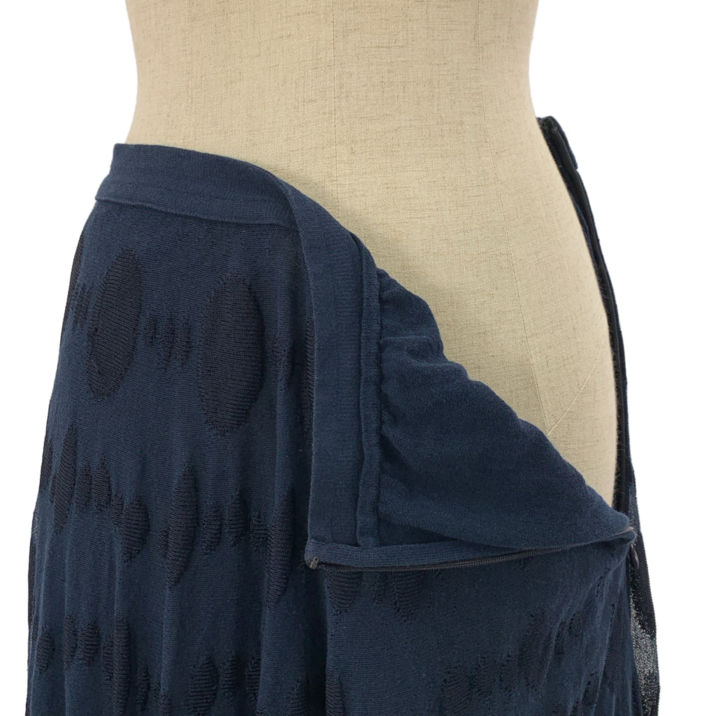 CHANEL / シャネル | ポルカドット シアー ロング フレアスカート |