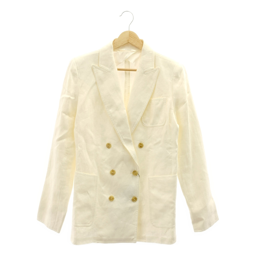 Max Mara / マックスマーラ | ビジュー装飾ボタン ダブルブレスト ジャケット | 40 |