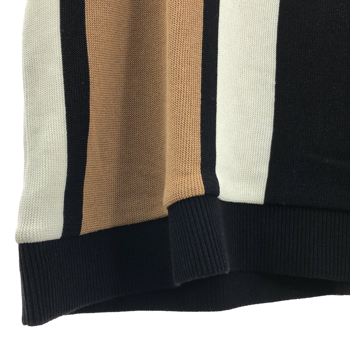 CULLNI | 多色蝙蝠針織套頭衫 | 0 碼 | 黑色/棕色/白色 | 男款