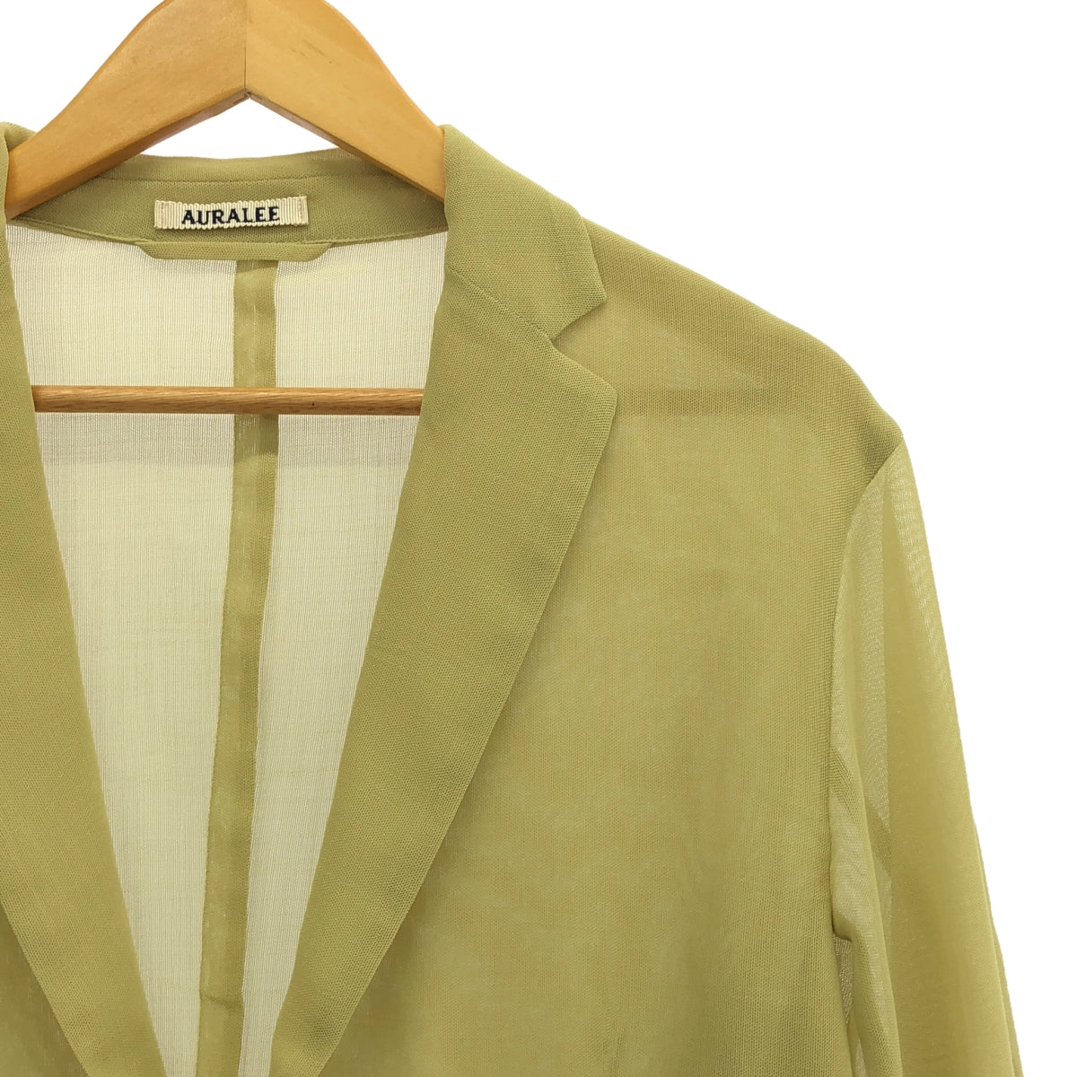 AURALEE / オーラリー | WOOL RECYCLE POLYESTER LENO SHEER