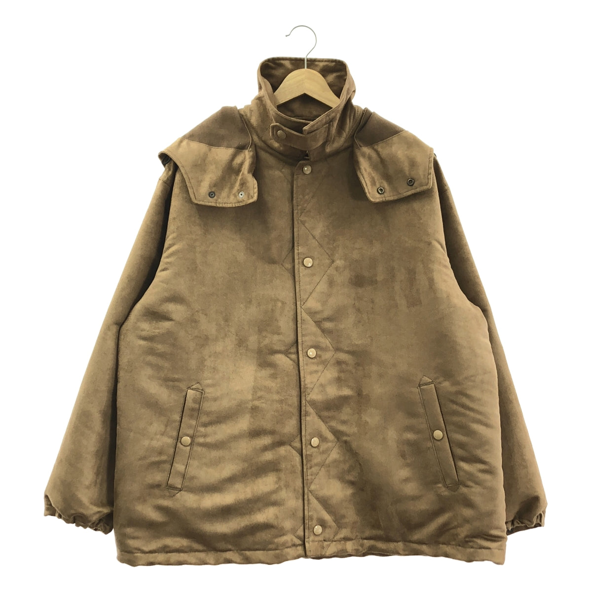 工程服飾 | 防風外套 | 套頭外套 | 可拆式風帽 | 全絎縫內襯 | S尺寸 | 男士