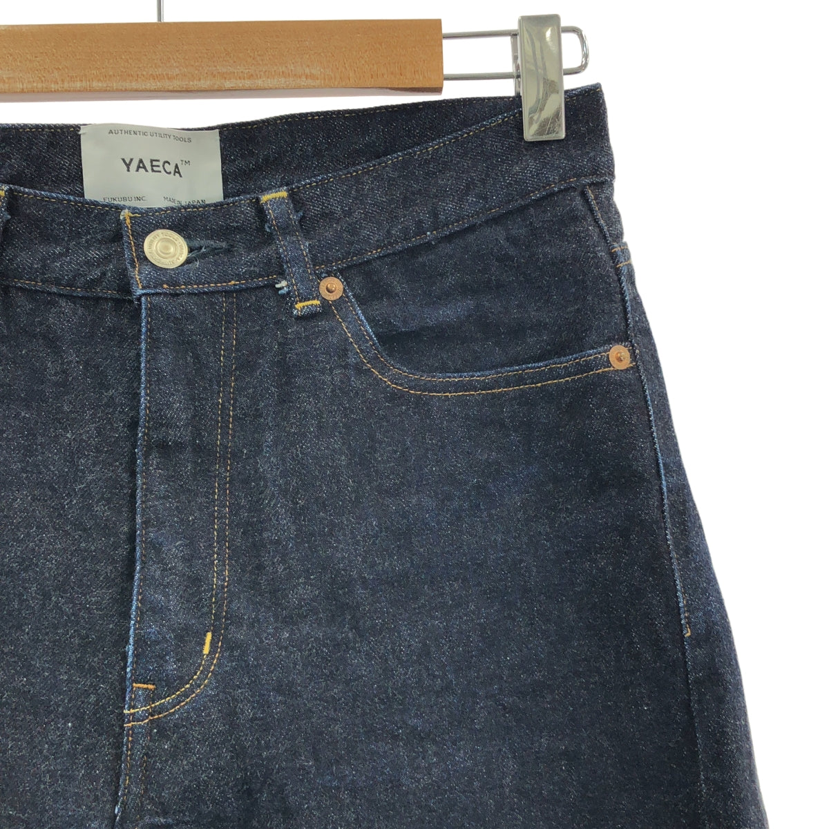 YAECA / 야에카 | 13-14W 와이드 테이퍼드 데님 팬츠 | 30 |