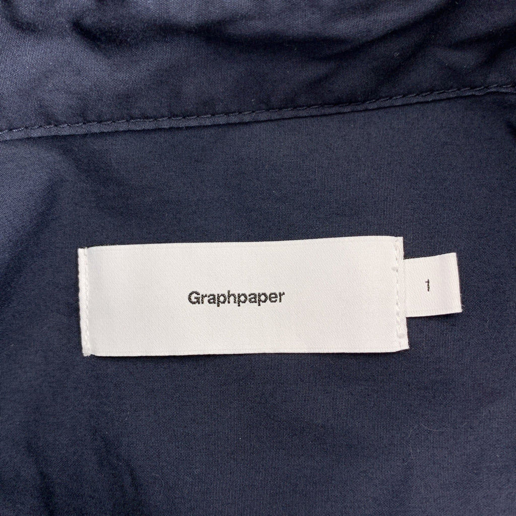 Graphpaper / グラフペーパー | Garment Dyed Poplin ガーメントダイ ポプリンシャツ | 1 | メンズ