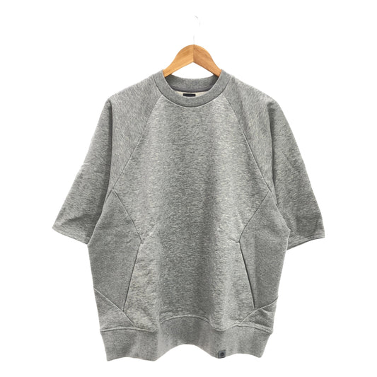 【新品】  LANTERN / ランタン | URAKE HALF/S SWEAT 裏毛 ハーフスリーブ スウェットTシャツ | 2（M） | グレー | メンズ