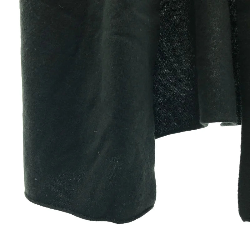 Tomorrowland MACPHEE / トゥモローランドマカフィー | ウール カシミヤ ボタンレス  ニット カーディガン フーディ コーディガン | S | レディース