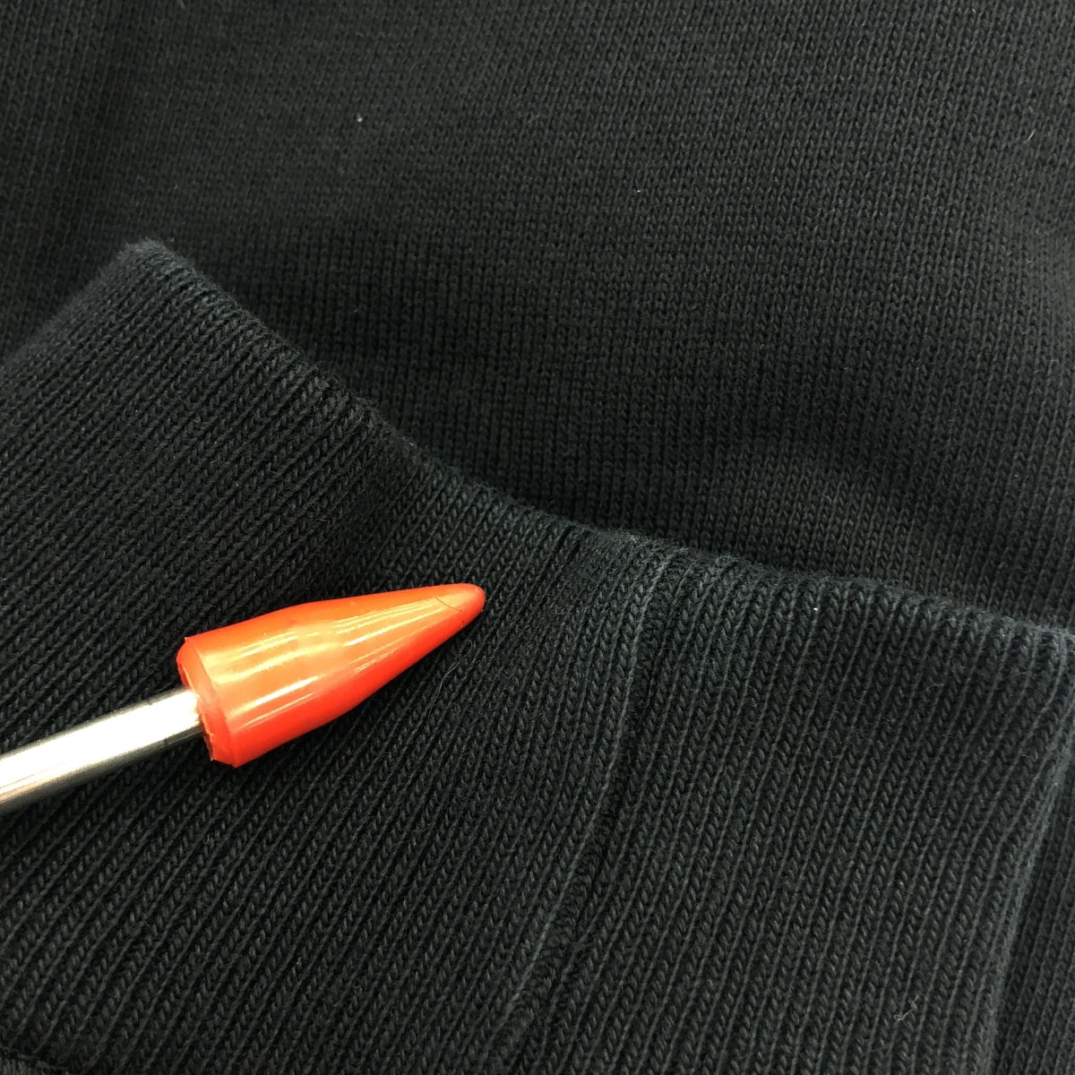 DRIES VAN NOTEN / 드리스 반 노튼 | 슬릿 디자인 스웨트 원피스 | M | 블랙 | 여성