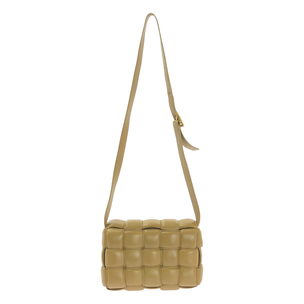 葆蝶家 (Bottega Veneta) Maxi Intrecciato 加墊盒式皮革單肩包 | SHOPBOP