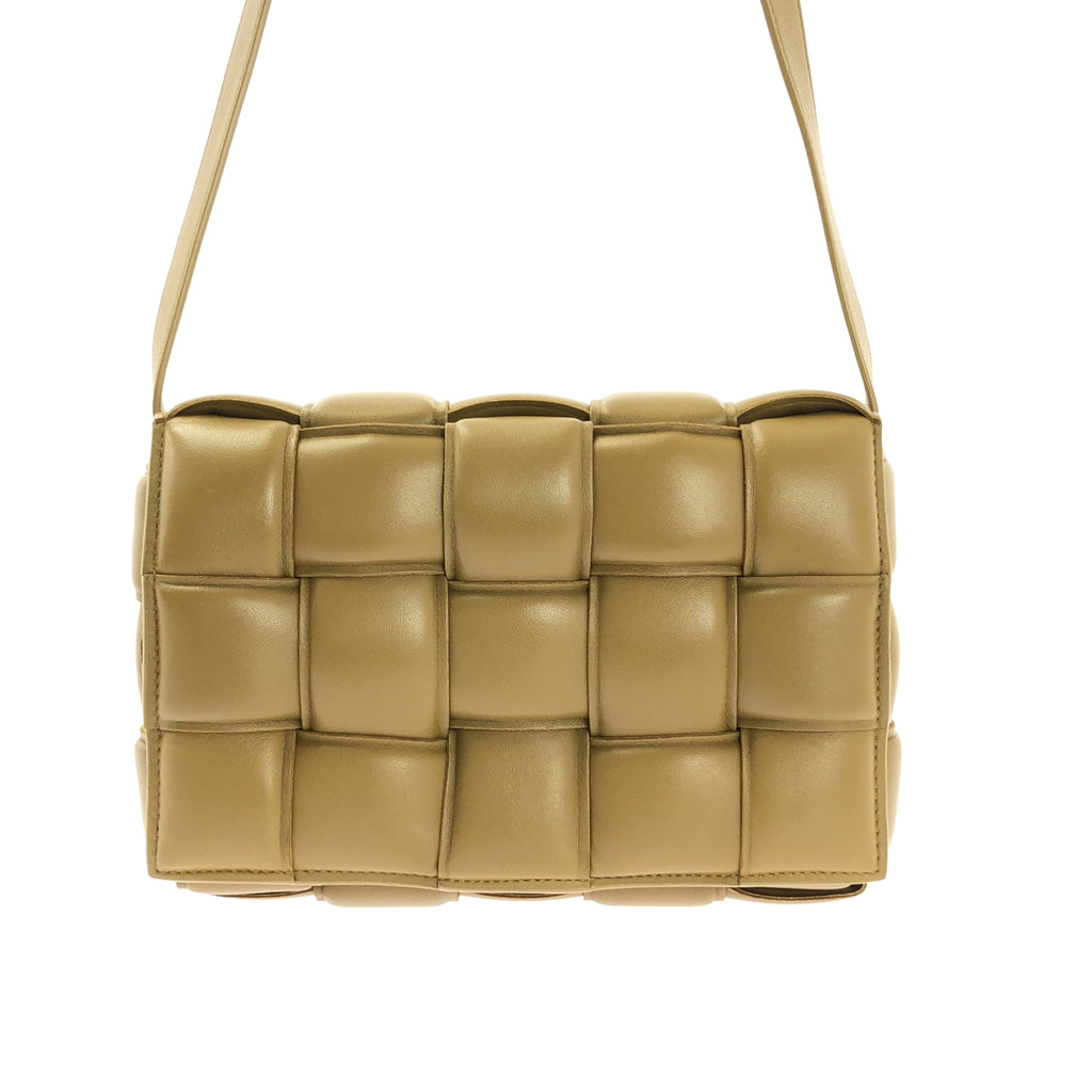 葆蝶家 (Bottega Veneta) Maxi Intrecciato 加墊盒式皮革單肩包 | SHOPBOP