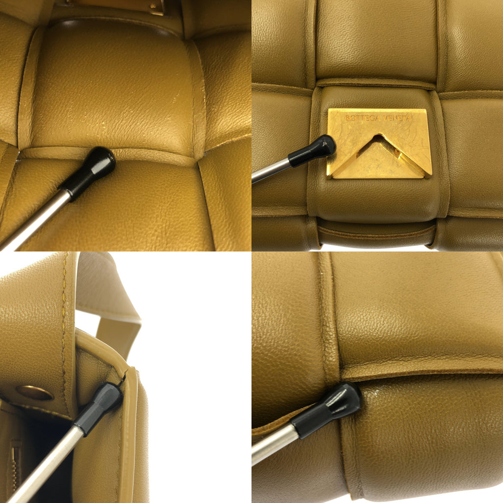 葆蝶家 (Bottega Veneta) Maxi Intrecciato 加墊盒式皮革單肩包 | SHOPBOP