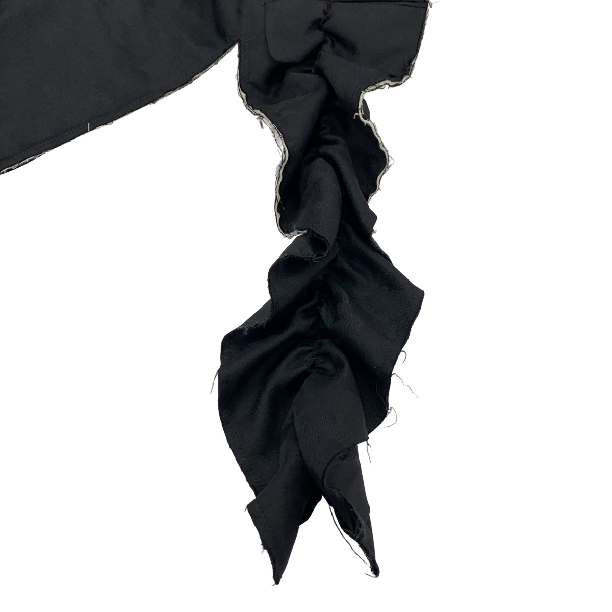 【美品】  COMME des GARCONS HOMME PLUS / コムデギャルソンオムプリュス | 2022SS / AD2021 | 花の存在期 / カモフラージュ ジャガード ウールシルク 短冊ジャケット | M | ブラック | メンズ