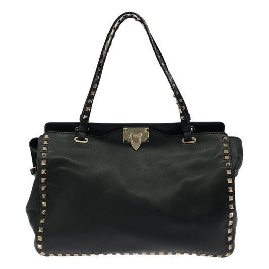 VALENTINO / ヴァレンティノ | ロックスタッズ レザー 2way ショルダーバッグ |