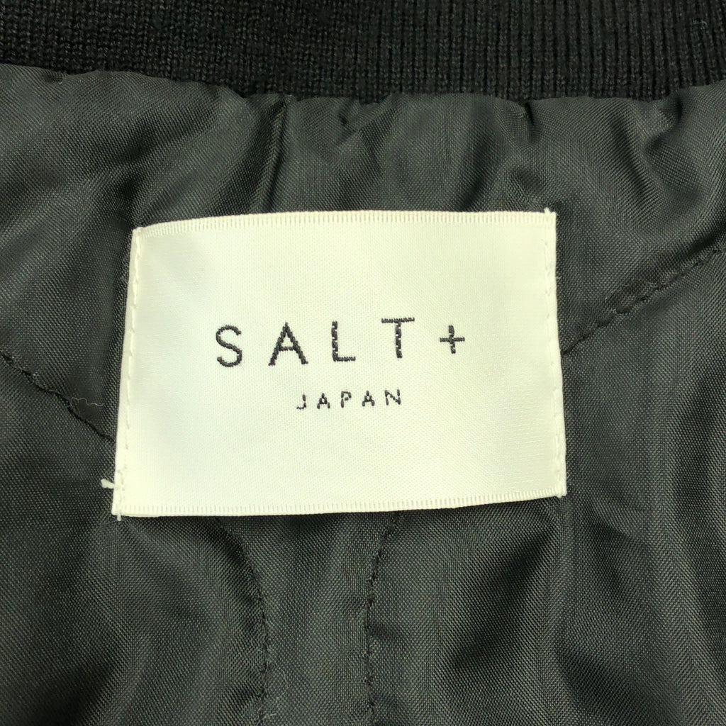 SALT + JAPAN / ソルトプラスジャパン | キルティング ドローストリング ジャケット ブルゾン / 総裏地 | 38 | レディース