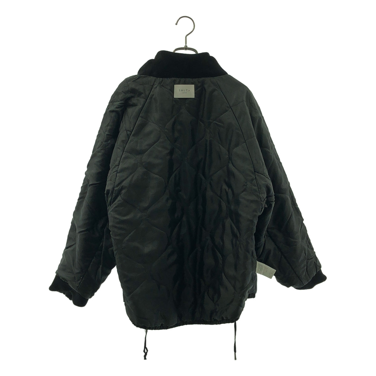 SALT + JAPAN / ソルトプラスジャパン | キルティング ドローストリング ジャケット ブルゾン / 総裏地 | 38 | レディース