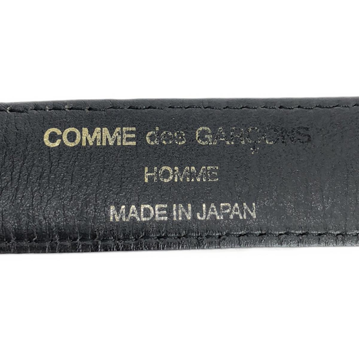 COMME des GARCONS HOMME / 콤데 갤슨 옴므 | 누벅 가죽 벨트 |