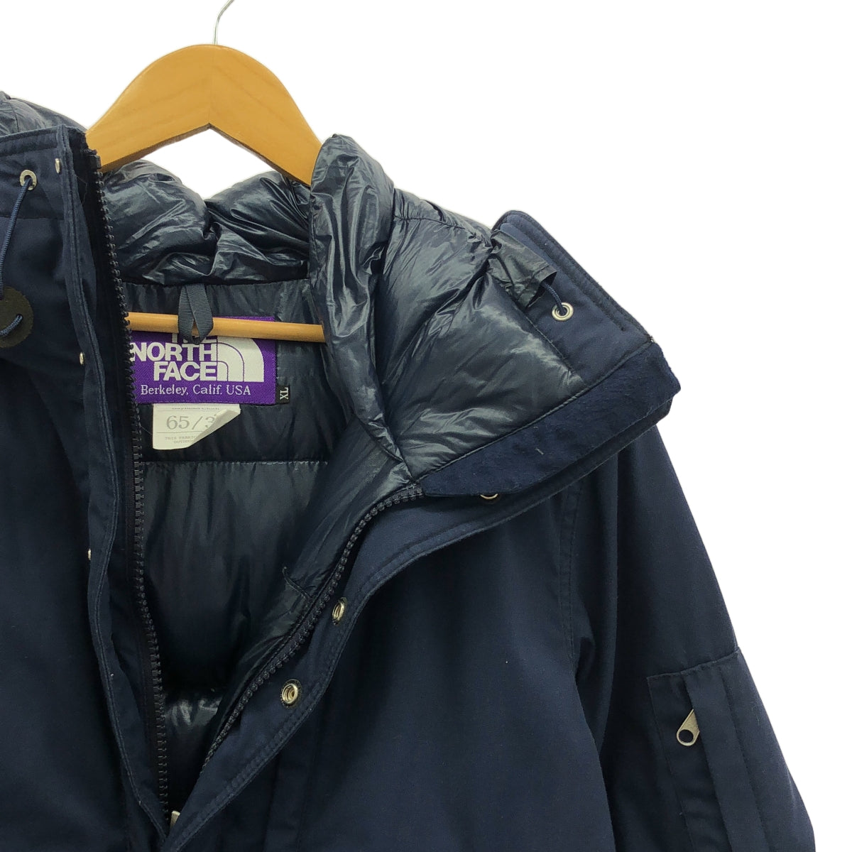 THE NORTH FACE PURPLE LABEL | ND2558N 65/35 山地短版羽絨派克大衣 | XL | 海軍藍 | 男款